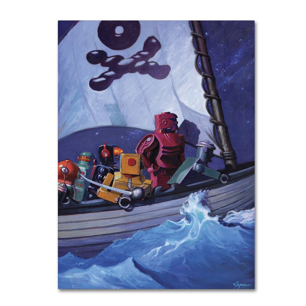 Trademark Fine Art Raiders by Eric Joyner Wall Decor, 18 by 24"