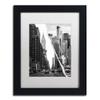 Trademark Fine Art Downtown City by Philippe Hugonnard Artwork, 11 by 14", White Matte/Black Frame view 1