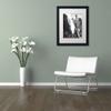 Trademark Fine Art Downtown City by Philippe Hugonnard Artwork, 11 by 14", White Matte/Black Frame view 3