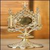 Brass Monstrance Reliquary 5 X 11 1/2" view 1