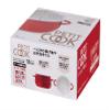 Pearl Metal HB-1678 Petit Cook Enameled Tempura Pot, 6.3 inches (16 cm), Red view 2