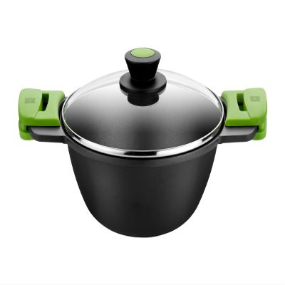 BRA Prior Concave Casserole Dish, 30 x 28 x 30 cm, Black