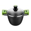 BRA Prior Concave Casserole Dish, 30 x 28 x 30 cm, Black view 1