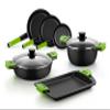 BRA Prior Concave Casserole Dish, 30 x 28 x 30 cm, Black view 2