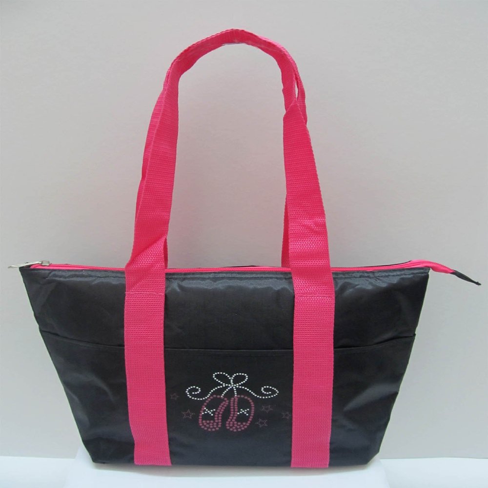 Lunch Bag Insulated Tote Bag Reusable and Durable (Ballet Slippers)