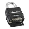 Master Lock-1178 Combination Padlock, Bottom, Black/Silver view 1