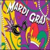 Mardi Gras Party Flag Fat Tuesday Holiday Decoration Banner Party Pennant 3x5 view 1