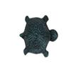 Hampton Nautical Cast Iron Turtle Metal Art, Seaworn Blue view 2