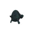 Hampton Nautical Cast Iron Turtle Metal Art, Seaworn Blue view 3