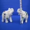 craftslook Pair of Stone Elephant Statue - Marble Stone Hand Carved- India Elephants Sculpture Truck up - Lucky view 2