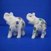 craftslook Pair of Stone Elephant Statue - Marble Stone Hand Carved- India Elephants Sculpture Truck up - Lucky view 3