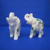 craftslook Pair of Stone Elephant Statue - Marble Stone Hand Carved- India Elephants Sculpture Truck up - Lucky view 4