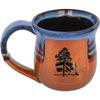 ALWAYS AZUL POTTERY Pinetree Mug in Azulscape Glaze - Handmade Ceramic Coffee Mug - Stylish and Unique Handcrafted Artistic Drinkware - Polished Clay Cups, Great for Coffee, Tea, and Art Lovers view 1