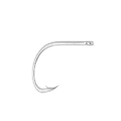 Gamakatsu S10S-4H Fly Hooks, No. 2, 10 Pieces, Silver 66367