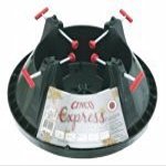 Cinco Plastic Black Christmas Tree Stand 10 ft. Maximum Tree Height