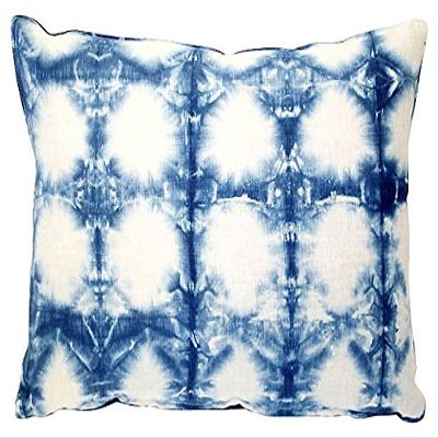 Acapillow Home Furnishings Shibori Indigo Pillow VPL00138