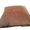 ehomegoods DIY Pet Bed Pillow Cover Set Heavy Duty Flat Style External Cover + Waterproof Liner for Small to Large Dogs Microsuede, Denim, Canvas or Fleece Covers Only (Brown Fleece, 36''x29'') view 4