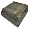 Dry Top 60810 Canvas Tarp, 8x10 Feet, Olive Green Drab view 1