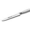 Arcos Forged Knife Serrated 5 Inch Nitrum Stainless Steel and 130 mm blade. Ergonomic Polyoxymethylene POM Handle. Series Riviera Blanc. Color White view 3