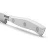 Arcos Forged Knife Serrated 5 Inch Nitrum Stainless Steel and 130 mm blade. Ergonomic Polyoxymethylene POM Handle. Series Riviera Blanc. Color White view 4