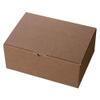 Heads MBR-GB2 Plain Gift Box, Made in Japan, L, W 10.4 x H 4.3 x D 7.5 inches (263 x 110 x 190 mm), Brown, Box of 10