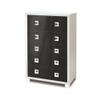 Sarmog 576-GB-637509876128 Double Collection Cabinet, Glossy Black view 1
