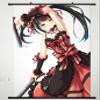 Wall Scroll Poster Fabric Painting For Anime Date A Live Tokisaki Kurumi 135 L view 1