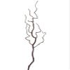 Arcadia Silk Plantation 29.5" Glittered Curly Branch Brown Glittered (Pack of 24) view 1