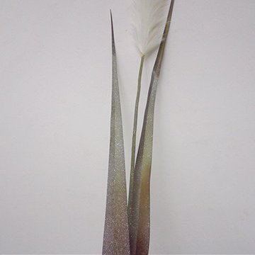 80" Glittered Pampas Grass Spray Tan Glittered (Pack of 12)