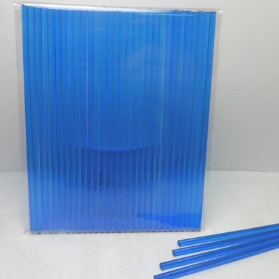 50pcs 6" X 5/32" Blue Acrylic Lollipop Sticks for Cake Pops Lollipop Candy