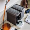 Stefanplast "Elegance Storage Box, Mocha, 19 x 29 x 16 cm view 2