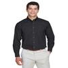 Devon & Jones Men's Crown Collection Solid Broadcloth, Medium, Black view 2