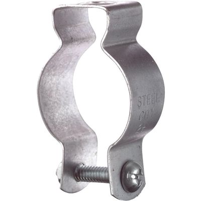 Halex 3/8 in. to 1/2 in. EMT, IMC, or Rigid 500 Lb. Capacity Conduit Hanger (5-Pack) - 1 Each