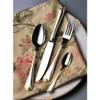 Arazawa Seisakusho 41840 Alphact Gold Color Francia Fruit Fork, Princess, 18-10 Stainless Steel, Gold Accent Finish view 2
