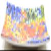 ART ESCUDELLERS Porcelain Tray Dong 20x20 Decorated in TRENCADIS Gaud Style. (Colour Aurora). 7.87'' x 7.87'' view 2