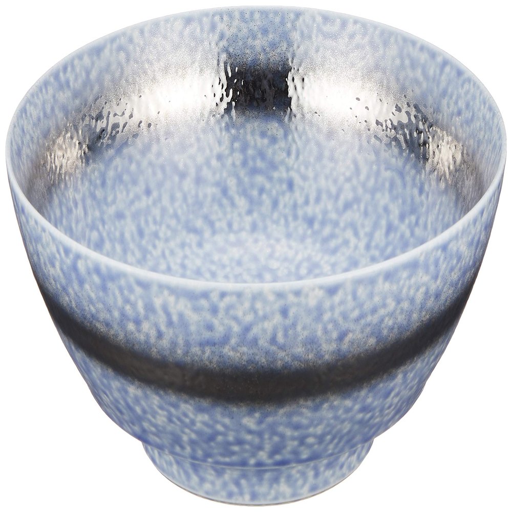 (Aritayaki Utsuwa) Arita Ware R0146 Ultimate Ramen Pot, Pottery Kiln Aobuki Platinum Belt