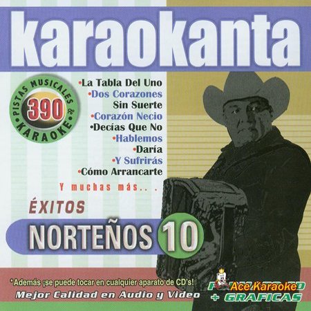Karaokanta KAR4390 Karaokanta KAR4390 Exitos Nortenos X CD + G