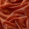 HLC.ME Rust Burnt Orange Sheer Voile Window Treatment Rod Pocket Curtain Panels for Bedroom and Living Room (54 x 84 inches Long, Set of 2) view 4