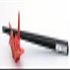 Arita Ware Misobu Kitagawa Chopsticks Rest Folding Crane Red view 3
