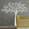 MairGwall Fall Tree Wall Decal Monochromatic Tree Decal Baby Nursery Wall Decor 78"H X 87"W (Dark Brown Tree) view 2
