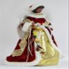 Windy Hill Collection 14" Inch Standing Red Floral African American Black Angel Christmas Tree Topper or Table Top 414570A view 2