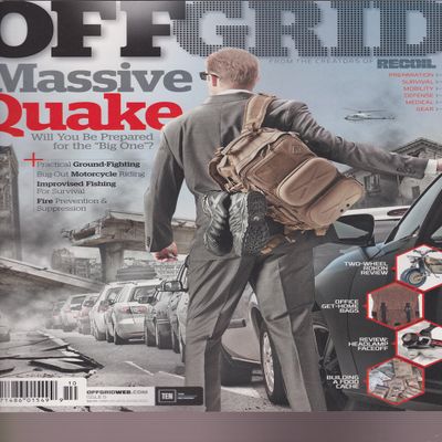 OFFGRID MAGAZINE #9 2015, MASSIVE QUAKE.