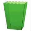Amscan Fun-Tastic Kiwi Scalloped Large Party Container, 7-3/4", Green view 1