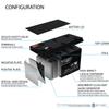 Mighty Max Battery 12V 7.2AH Battery for Vikingm F-1 Swing Gate Opener + 12V Charger view 2