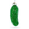 Salted Pickle Glass Christmas Ornament view 4
