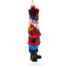 BestPysanky Nutcracker Soldier Glass Christmas Ornament view 2