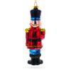 BestPysanky Nutcracker Soldier Glass Christmas Ornament view 3