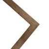 FRAMES BY POST H7 Picture Photo Frame, Wood with Plastic Glass, Rustic Oak with Light Grey Mount, 20 x 16 Image Size 16 x 12 Inch view 2