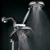 HotelSpa 30 Setting 6" Rainfall Shower Head and Handheld Shower Dual 3-Way Shower Combo with Extra Long Premium 6 ft Stainless Steel Shower-Hose view 4