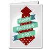 VictoryStore Jumbo Greeting Cards: Giant Father's Day Card with Envelope, Tie and Ribbon Design, 2 feet X 3 feet view 2